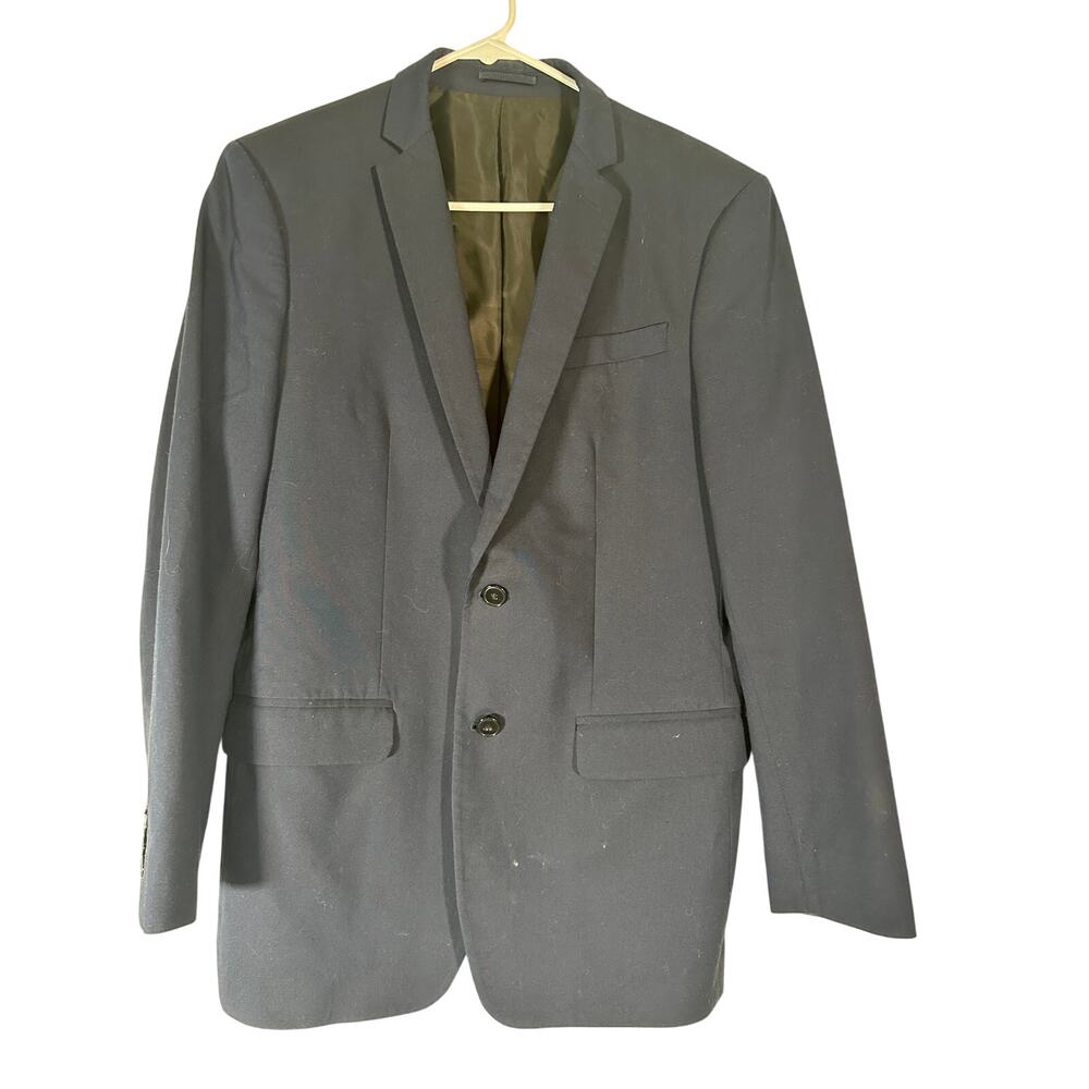 Zara Men’s Slim Fit Navy Blazer – Size 38 | Modern Tailored Classic